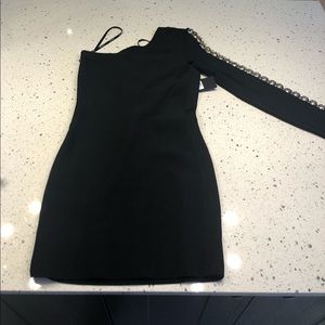 Marciano black bandage dress xs NWT